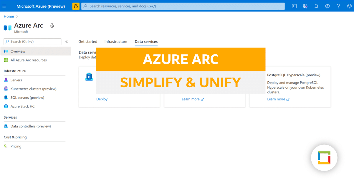 Unify On-Prem, Hybrid and Cross-Cloud Infrastructure with Azure Arc
